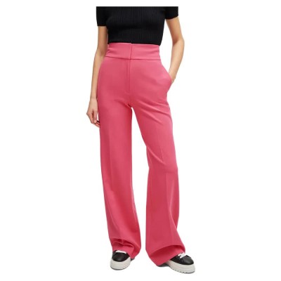 панталони,дамски,панталони,hugo,himia,pants,bright,pink,(pink)