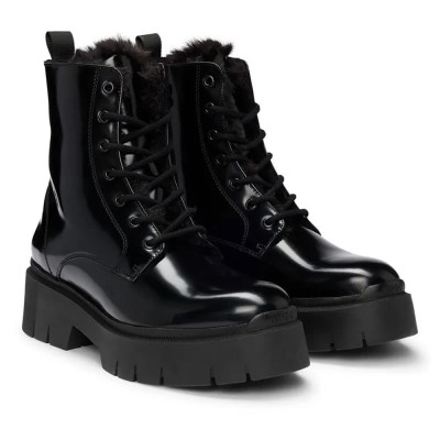 дамски,боти,дамски,високи,обувки,за,ходене,hugo,kris,lu,brpu,booties,black