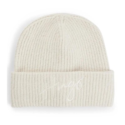 шапка,всички,шапки,hugo,socialy,beanie,open,white,(beige)