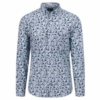 риза,с,дълъг,ръкав,мъжки,ризи,fynch,hatton,14086000,long,sleeve,shirt,summer,breeze,(blue)