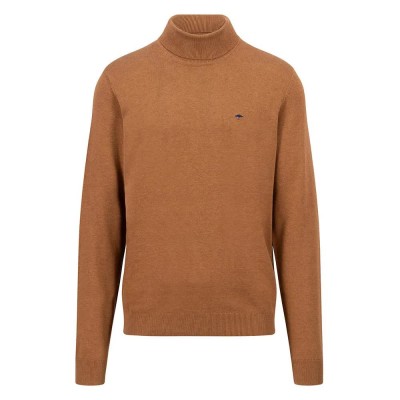 блуза,мъжки,пуловери,fynch,hatton,1414217,high,neck,sweater,hazel,(brown)