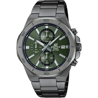 часовник,часовници,casio,efv,640dc,3avuef,watch,green,(black)