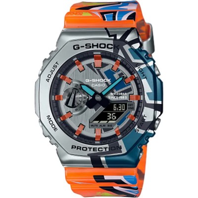 часовник,часовници,casio,gm,2100ss,1aer,watch,multicolor,(orange)
