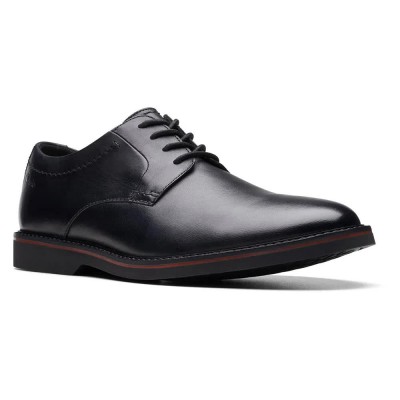 обувки,мъжки,обувки,clarks,shoes,atticus,light,lace,shoes,black