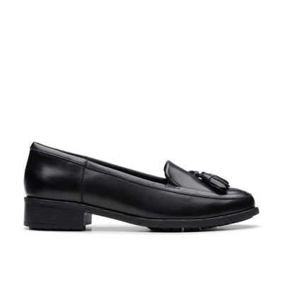 обувки,дамски,обувки,clarks,shoes,havisham,edge,loafers,black