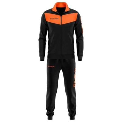 анцуг,детски,анцузи,givova,visa,fluo,tracksuit,black,(black,fluor,orange)