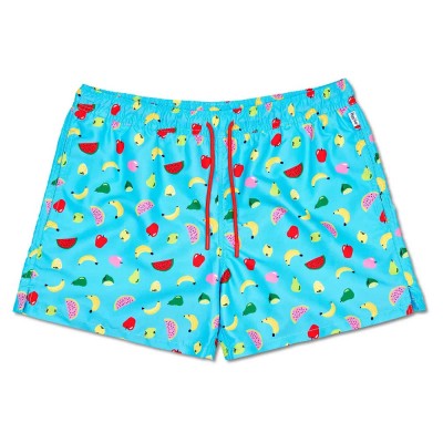бански,гащета,мъжки,бански,костюми,happy,socks,fruit,swimming,boxer,blue