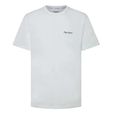 тениска,мъжки,тениски,pepe,jeans,alfie,short,sleeve,t,shirt,white,(white)