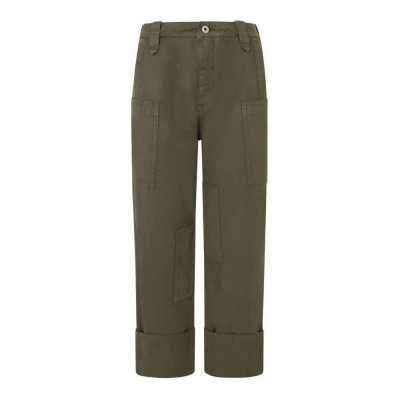 панталони,дамски,панталони,pepe,jeans,anais,pants,green
