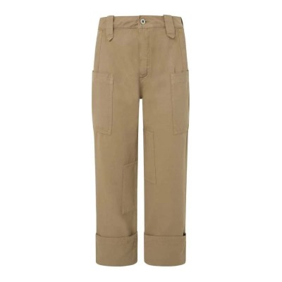 панталони,дамски,панталони,pepe,jeans,anais,pants,light,beige,(beige)