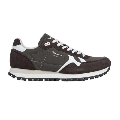 маратонки,мъжки,маратонки,pepe,jeans,brit,on,prints,trainers,dark,brown,(brown)