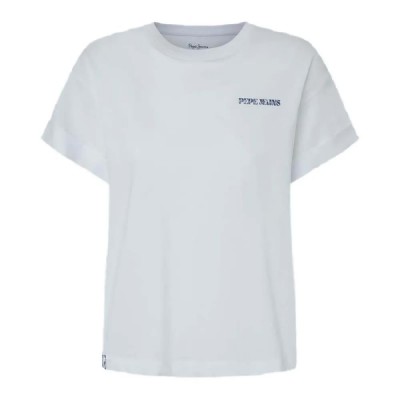 тениска,дамски,тениски,pepe,jeans,emilia,short,sleeve,t,shirt,white,(white)