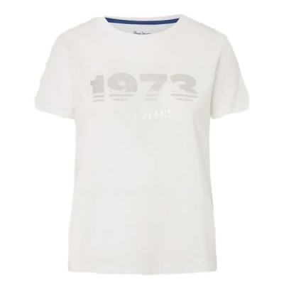 тениска,дамски,тениски,pepe,jeans,etha,short,sleeve,t,shirt,white,(white)