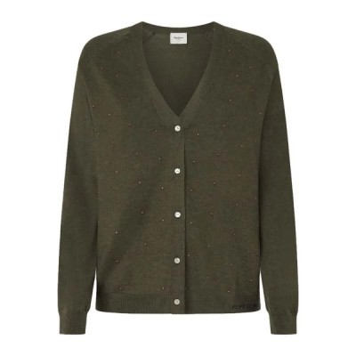 жилетка,дамски,пуловери,дамски,плетени,дрехи,pepe,jeans,halo,cardigan,green