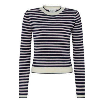 блуза,дамски,пуловери,дамски,плетени,дрехи,pepe,jeans,ines,sweater,ivory,white