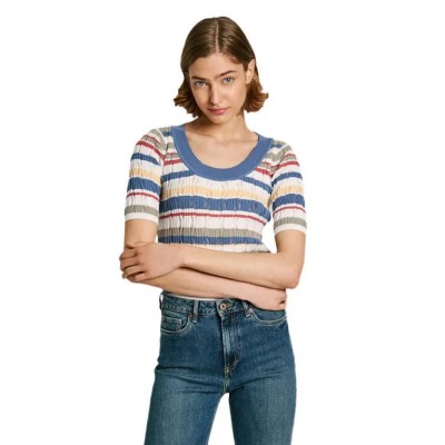 тениска,дамски,тениски,pepe,jeans,iris,short,sleeve,t,shirt,multicolor