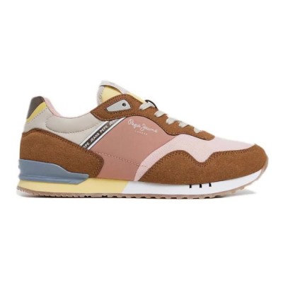 маратонки,дамски,маратонки,pepe,jeans,london,urbans,trainers,cognac,brown,(brown)