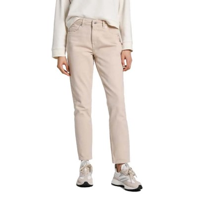 дамски,панталони,pepe,jeans,pl204591,tapered,fit,jeans,beige