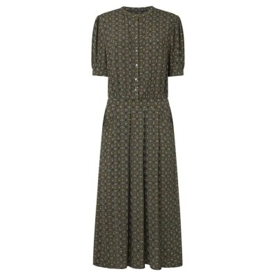 рокля,дамски,поли,и,рокли,pepe,jeans,prune,short,sleeve,long,dress,green