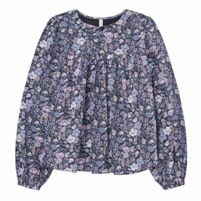 детски,ризи,детски,облекла,за,момичета,детски,блузи,pepe,jeans,telma,long,sleeve,blouse,grey