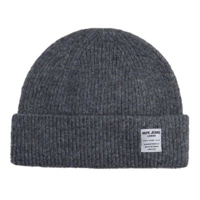 шапка,всички,шапки,pepe,jeans,west,beanie,dark,grey,marl,(grey)