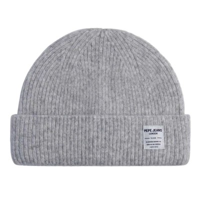 шапка,всички,шапки,pepe,jeans,west,beanie,marl,grey,(grey)