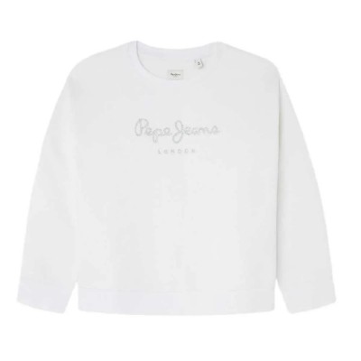 блуза,детски,блузи,pepe,jeans,winter,rose,sweatshirt,white