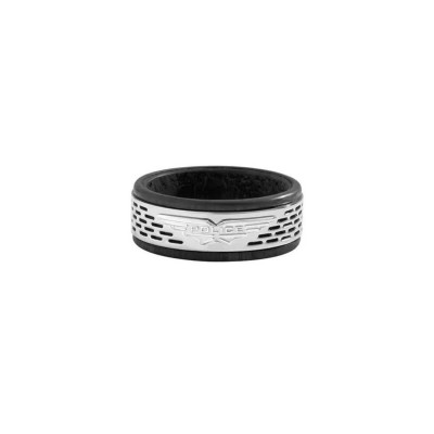 бижутерия,police,pj26467rss010,bracelet,silver,(black,silver)