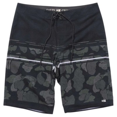 бански,гащета,мъжки,бански,костюми,salty,crew,banzai,boardshort,swimming,shorts,camo,(black)