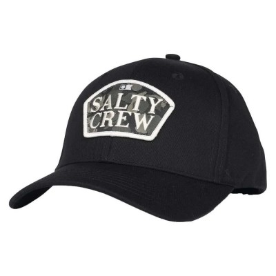 шапка,всички,шапки,salty,crew,filler,up,6,panel,cap,black