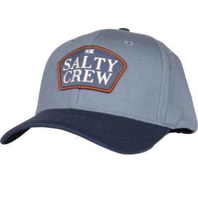 шапка,всички,шапки,salty,crew,filler,up,6,panel,cap,blue,(slate)