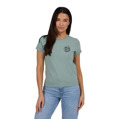 тениска,дамски,тениски,salty,crew,fishin,yang,modern,short,sleeve,t,shirt,green,(sage)