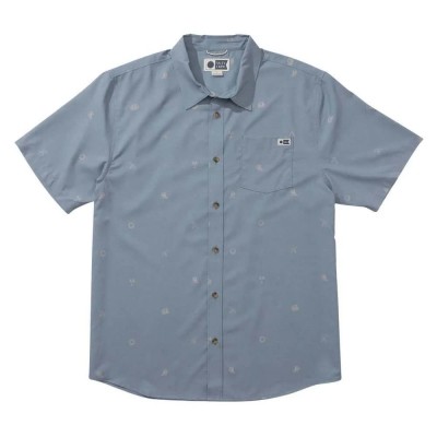 риза,с,къс,ръкав,мъжки,ризи,salty,crew,micro,vibes,tech,woven,short,sleeve,shirt,blue,(deep,sea)