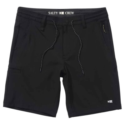 бански,гащета,мъжки,бански,костюми,salty,crew,midway,19,utility,swimming,shorts,black,(coal)