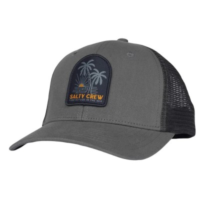 шапка,всички,шапки,salty,crew,palmdale,retro,trucker,cap,charcoal,(grey)