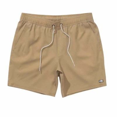 бански,гащета,мъжки,бански,костюми,salty,crew,seadog,volley,swimming,shorts,saffron,(brown)