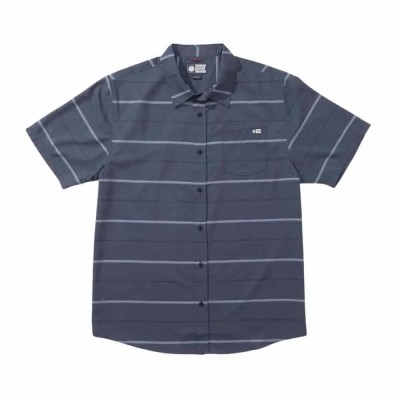 риза,с,къс,ръкав,мъжки,ризи,salty,crew,skipper,tech,woven,short,sleeve,shirt,blue,(dark,lava)