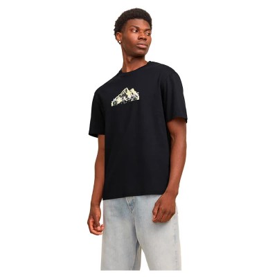 тениска,мъжки,тениски,jack,&,jones,12262220,negro,short,sleeve,t,shirt,black