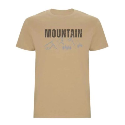 тениска,мъжки,тениски,pasion,morena,mountain,short,sleeve,t,shirt,camel,(beige)
