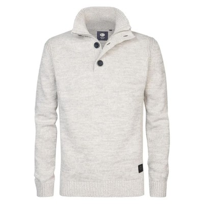 блуза,мъжки,пуловери,petrol,industries,m,3040,kwc206,sweater,antique,white,melee,(white)
