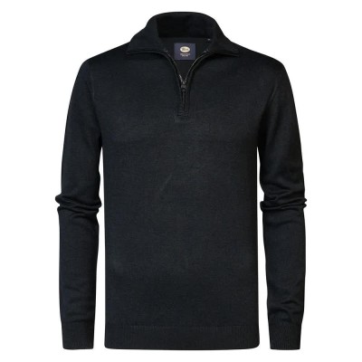 блуза,мъжки,пуловери,petrol,industries,m,3040,kwc207,sweater,black