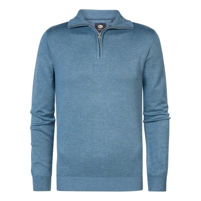 блуза,мъжки,пуловери,petrol,industries,m,3040,kwc207,sweater,light,shadow,(blue)