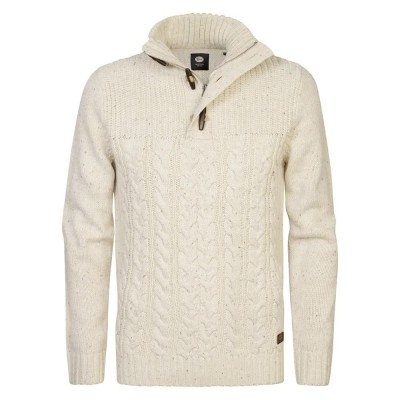 блуза,мъжки,пуловери,petrol,industries,m,3040,kwc211,sweater,beige