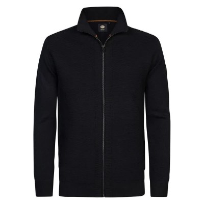 блуза,мъжки,пуловери,petrol,industries,m,3040,kwc213,full,zip,sweater,blue