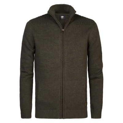 блуза,мъжки,пуловери,petrol,industries,m,3040,kwc216,full,zip,sweater,army,green,(green)