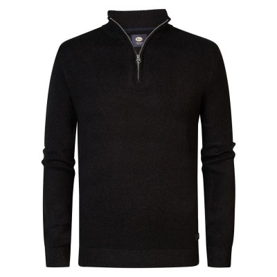 блуза,мъжки,пуловери,petrol,industries,m,3040,kwc237,sweater,black