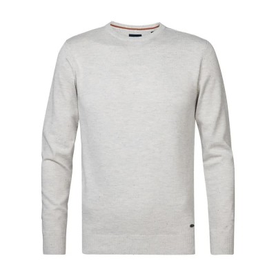 блуза,мъжки,пуловери,petrol,industries,m,3040,kwr203,sweater,antique,white,melee,(white)