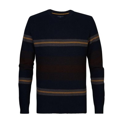 блуза,мъжки,пуловери,petrol,industries,m,3040,kwr230,sweater,blue