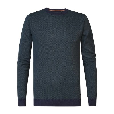 блуза,мъжки,пуловери,petrol,industries,m,3040,kwr238,sweater,blue