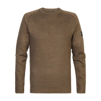 блуза,мъжки,пуловери,petrol,industries,m,3040,kwr244,sweater,brown